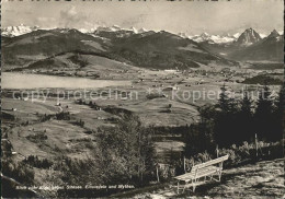 11642621 Einsiedeln SZ Blick Von Etzel Auf Sihlsee Und Mythen Einsiedeln - Otros & Sin Clasificación