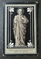 CAROLUS LUDOVICUS DE PAEPE ° BAELEGEM 1829 + 1908 / MARIA JOANNA CHRISTIAENS - Andachtsbilder