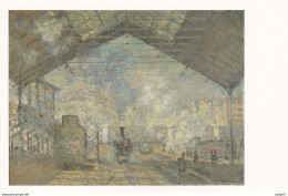 La Gare Saint- Lazare Claude Monet - Pittura & Quadri