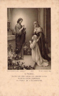 VIEUX PAPIERS FAIRE PART COMMUNION 14 CALVADOS AUNAY SUR ODON  3 JUIN 1928  THERESE ROBIN - Comunioni