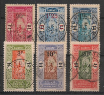 DAHOMEY - 1926-27 - N°YT. 79 à 84 - Série Complète - Oblitéré / Used - Used Stamps
