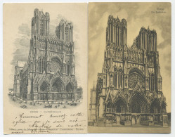 LOT 2 CPA Reims, Cathedrale - Reims