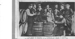 Les Cadets De Bourgogne."Jamais En Vain,toujours En Vin".Propagande Du Vin Par La Chanson. - Other & Unclassified