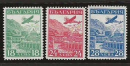 Bulgaria      .  Y&T      .  Airmail  12/14        .   *      .     Mint-hinged - Luchtpost