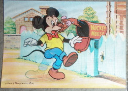 CPM Hologramme Disney  Mickey Mouse - Autres & Non Classés