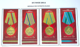 Russie 2014 YVERT N° 7508-7511 MNH ** - Nuevos