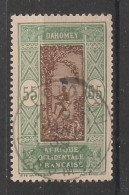 DAHOMEY - 1927-39 - N°YT. 88 - Cocotier 55c Vert Et Brun - Oblitéré / Used - Usados