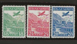 Bulgaria      .  Y&T      .  Airmail  12/14        .   *      .     Mint-hinged - Corréo Aéreo