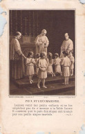 VIEUX PAPIERS FAIRE PART COMMUNION 14 CALVADOS AUNAY SUR ODON  20 JUIN 1915 MARCEL AUBERT - Kommunion Und Konfirmazion