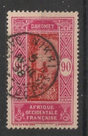 DAHOMEY - 1927-39 - N°YT. 90 - Cocotier 90c Rose Et Brique - Oblitéré / Used - Usados