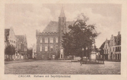 4192 KALKAR, Rathaus Mit Seydlitzdenkmal - Kleve