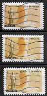 France 2007 Oblitéré  Autoadhésif  N° 109  Ou  N° 4007   ( 3 Exemplaires )  -  Art  Antiques - Used Stamps