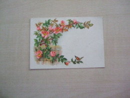 Petite Carte Ancienne  ROSES - Flowers