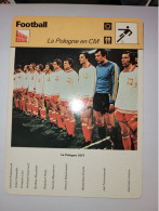 Football  ** Coupe Du Monde 1977  ** Pologne - Sports