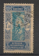 DAHOMEY - 1927-39 - N°YT. 95 - Cocotier 1f50 Outremer - Oblitéré / Used - Oblitérés