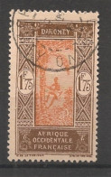 DAHOMEY - 1927-39 - N°YT. 96 - Cocotier 1f75 Brun Et Rouge - Oblitéré / Used - Used Stamps