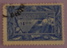 CANADA YT 243 OBLITERE "INDUSTRIE DE LA PECHE" ANNÉES 1950/1951 - Gebraucht