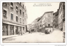 CPA Rhône 69 - L'Arbresle - Rue Centrale Et Rue De La Mairie - L'Arbresle