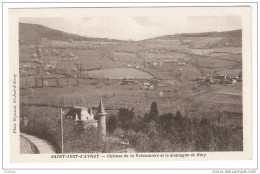 CPA Rhône 69 - Saint-Just D'Avray - Château De La Valsonnière Et La Montagne De Néry - Autres & Non Classés