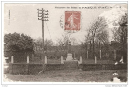 CPA 62 Pas De Calais  -  Maresquel  Monument Des Soldats - Autres & Non Classés