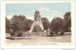 CPA 80  Somme - Abbeville - Le  Monument Aux Soldats - Abbeville