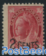 Canada 1899 Overprint 1v, Unused (hinged) - Neufs