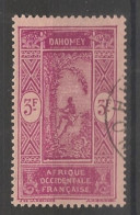 DAHOMEY - 1927-39 - N°YT. 98 - Cocotier 3f Lilas-rose - Oblitéré / Used - Oblitérés