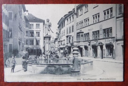 Cpa Schaffhausen : Mohrenbrunnen - Schaffhouse