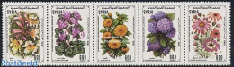 Syria 1990 Flower Show 5v [::::], Mint NH, Nature - Flowers & Plants - Syrien