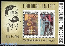 Togo 1976 H. Toulouse-Lautrec S/s, Mint NH, Art - Henri De Toulouse-Lautrec - Modern Art (1850-present) - Togo (1960-...)