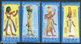 Egypt (Republic) 1969 Postal Day 4v, Mint NH, Various - Costumes - Unused Stamps