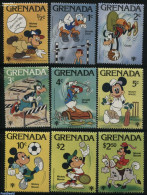 Grenada 1979 Year Of The Child, Disney 9v, Mint NH, Sport - Various - Athletics - Baseball - Basketball - Cricket - Go.. - Atletiek