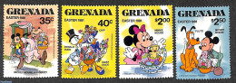 Grenada 1981 Easter, Disney 4v, Mint NH, Art - Disney - Disney