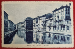 CPA Non Circulée - ITALIA, MILANO, VIA SAN MARCO, IL NAVIGLIO - Milano (Mailand)