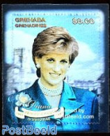 Grenada Grenadines 1998 Diana, Hologram S/s, Mint NH, History - Various - Charles & Diana - Kings & Queens (Royalty) -.. - Königshäuser, Adel