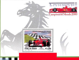 Italy 2001 Ferrari World Championship S/s, Mint NH, Sport - Transport - Autosports - Automobiles - Ferrari - Altri & Non Classificati