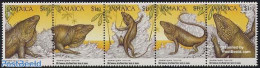 Jamaica 1991 Leguanes 5v [::::], Mint NH - Giamaica (1962-...)