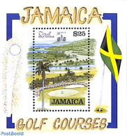 Jamaica 1994 Hong Kong, Golf S/s, Mint NH, Sport - Golf - Sport (other And Mixed) - Golf