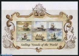 Tanzania 1999 Ships 6v M/s, Georg Stage, Mint NH, Transport - Ships And Boats - Barche