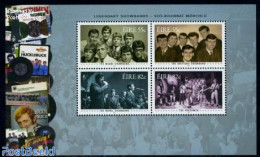 Ireland 2010 Legendary Showbands 4v M/s, Mint NH, Performance Art - Music - Popular Music - Unused Stamps
