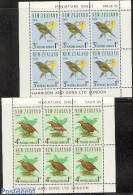 New Zealand 1966 Health, Birds 2 M/s, Mint NH, Health - Nature - Health - Birds - Ongebruikt