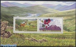 Ireland 2005 Joint Issue Canada S/s, Mint NH, Nature - Sport - Various - Birds Of Prey - Deer - Fruit - Mountains & Mo.. - Ungebraucht