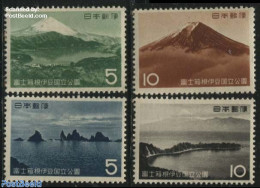 Japan 1962 Fuji Hakone Izu Park 4v, Mint NH - Nuevos