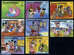 Grenada Grenadines 1987 Hafnia 87, Disney 8v, Mint NH, Art - Disney - Disney