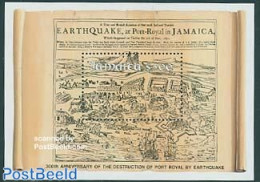 Jamaica 1992 Port Royal Disaster S/s, Mint NH, History - Disasters - Giamaica (1962-...)