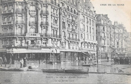 PARIS,  Janvier 1910, Le Coin De L'Avenue Daumesnil - Inondations De 1910