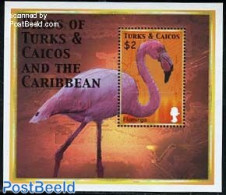 Turks And Caicos Islands 2000 Flamingo S/s, Mint NH, Nature - Birds - Autres & Non Classés