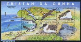 Tristan Da Cunha 2007 Birds 6v M/s, Mint NH, Nature - Birds - Tristan Da Cunha