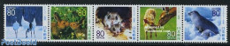 Japan 2007 Fauna In Hokkaido 5v [::::], Mint NH, Nature - Animals (others & Mixed) - Birds - Deer - Rabbits / Hares - .. - Nuovi