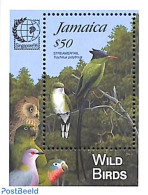 Jamaica 1995 Singapore 95 S/s, Mint NH, Nature - Birds - Owls - Jamaique (1962-...)